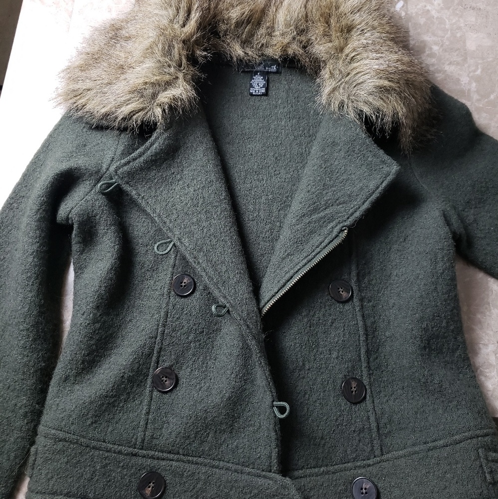 Willi Smith FF Collar Boucle Jacket Sz Small NWOT